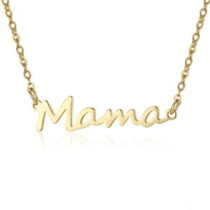 Elegantly Engraved Mama Necklace - Image 2